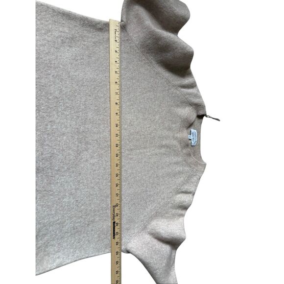 & Other Stories ALPACA BLEND KNITTED TOP size medium M Oatmeal Cream - Picture 9 of 12